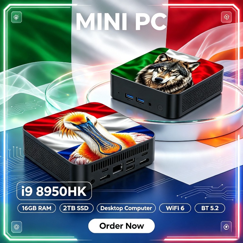 Pc Gaming Compact - Mini PC Gaming Desktop Intel i9