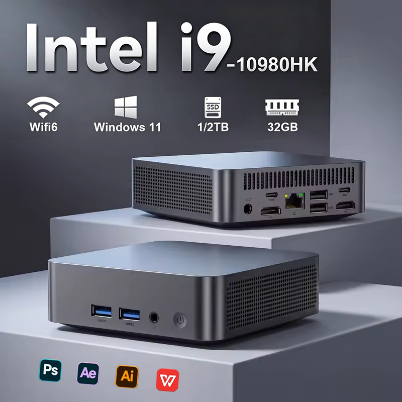 Pc Gaming Compact - Computer Portatile 2026 con Intel Core