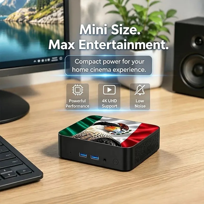 Mini PC con Bandiera Messico B - Pc Gaming Compact recensione e prezzo