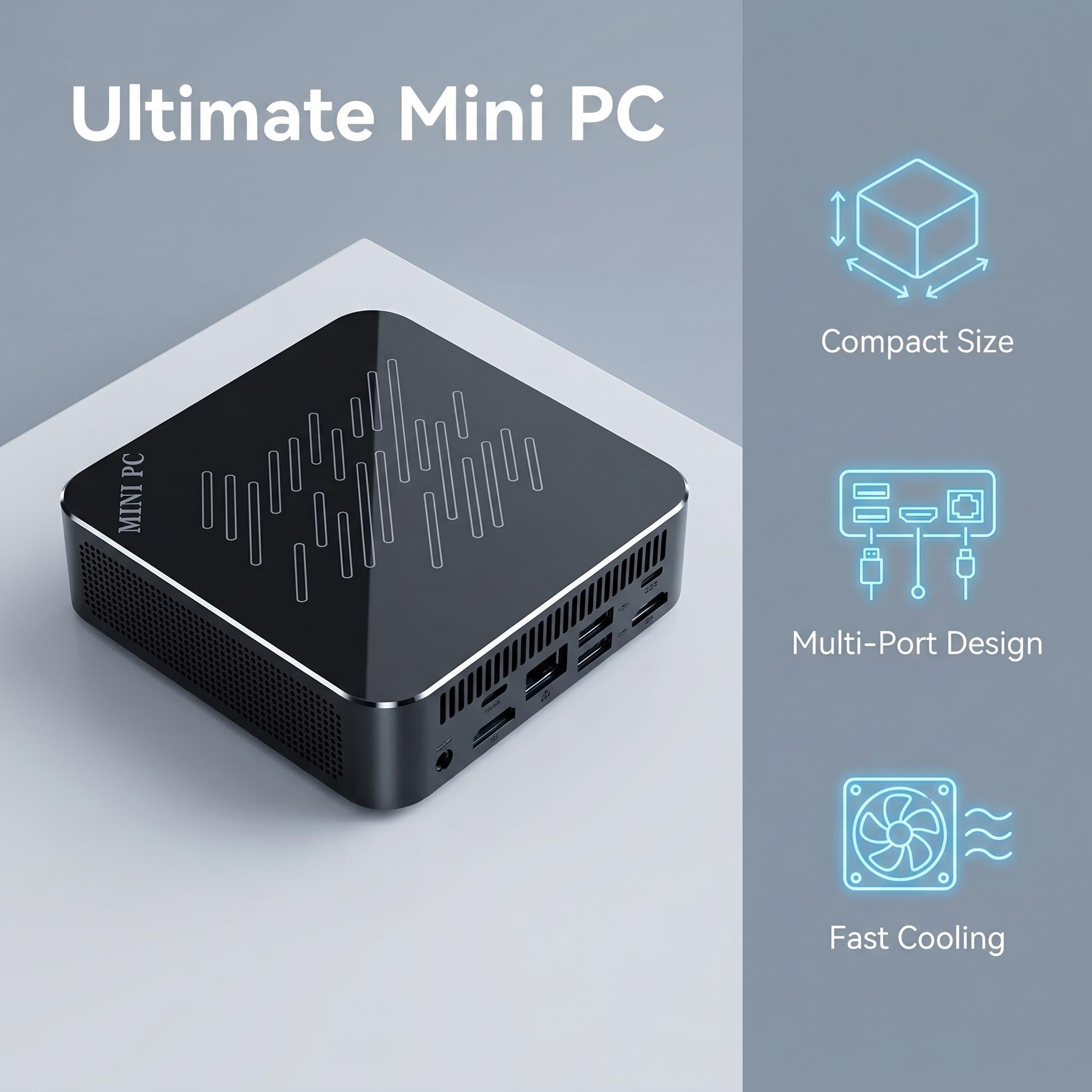 Mini PC Intel Core N150, Compu - Pc Gaming Compact recensione e prezzo