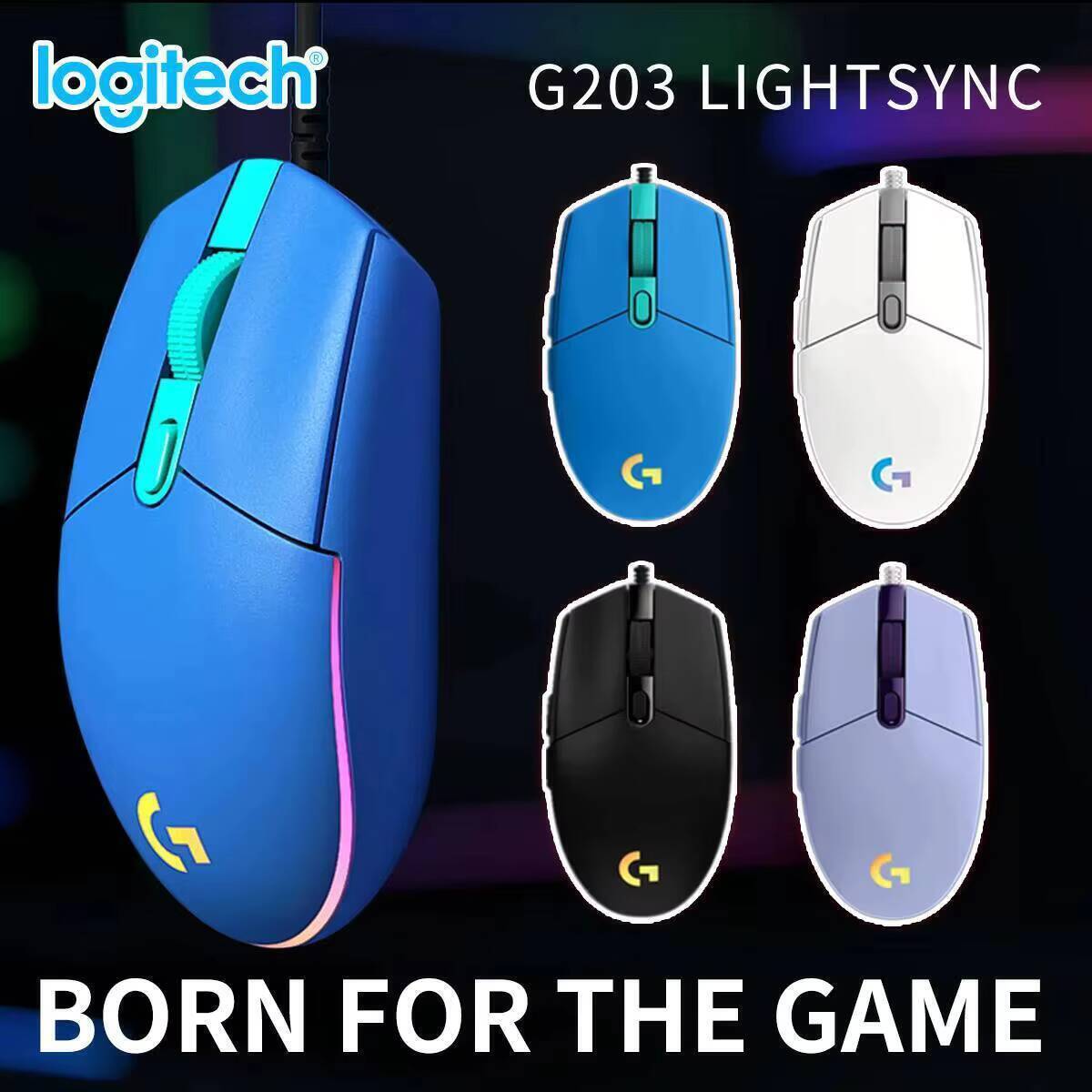 Mouse da Gaming Logitech G203  - Pc Gaming Logitech recensione e prezzo