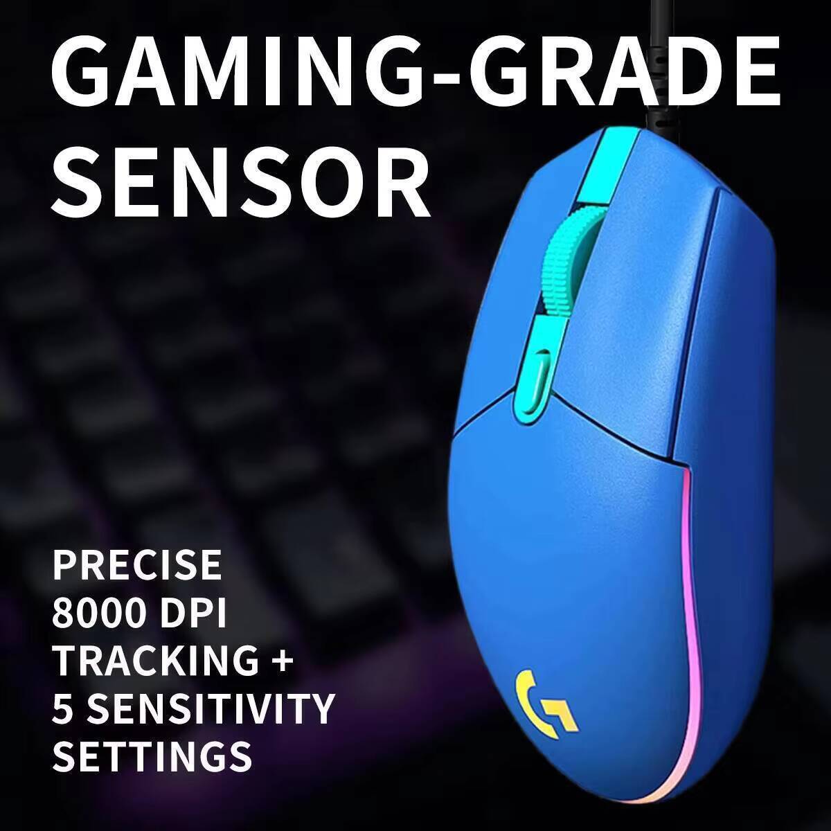 Mouse da Gaming Logitech G203  - Pc Gaming Logitech recensione e prezzo