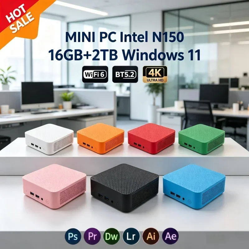 Mini PC N150 con sistema opera - Pc Gaming Compact recensione e prezzo
