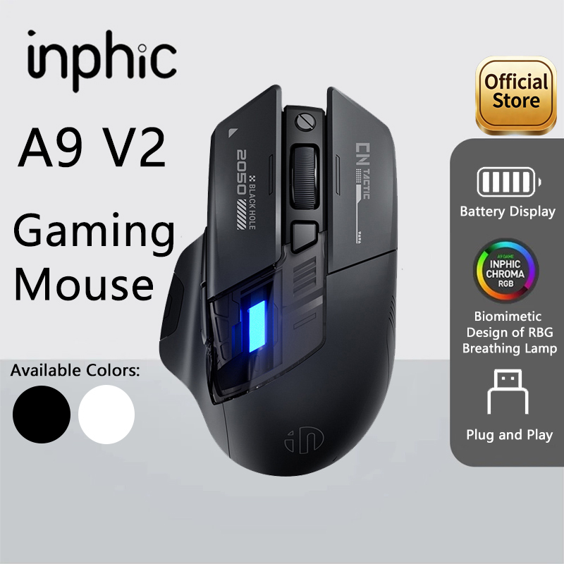 Inphic A9 PRO MAX Nuovo Mouse  - Pc Gaming Gta 6 recensione e prezzo