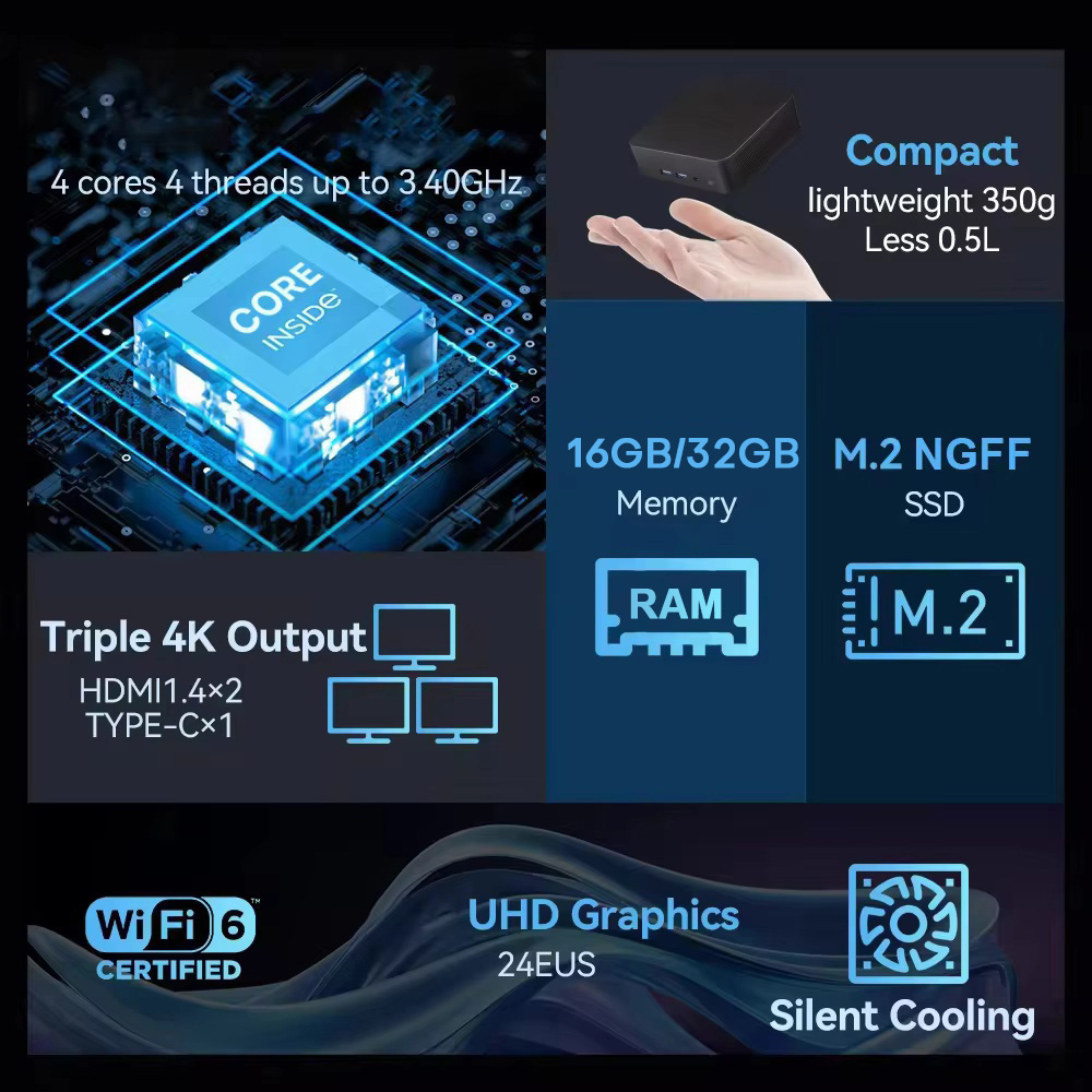 Mini PC Portatile da Gaming In - Pc Gaming Compact recensione e prezzo
