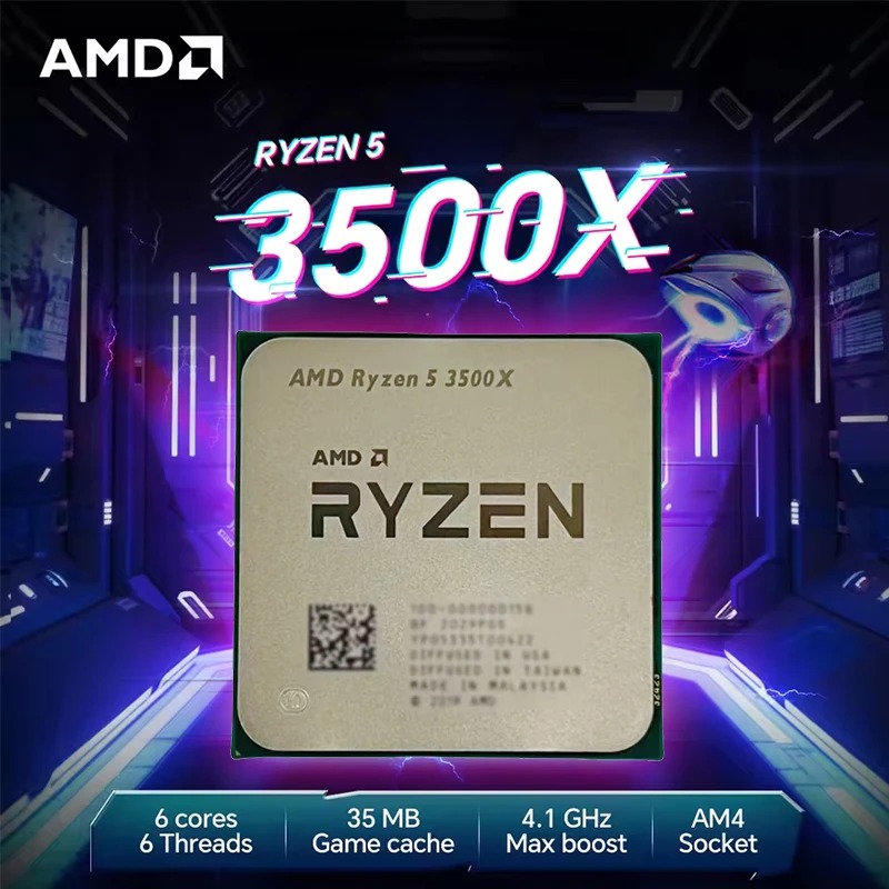 AMD Ryzen 5 3500X CPU Desktop  - Pc Gaming Gta 6 recensione e prezzo