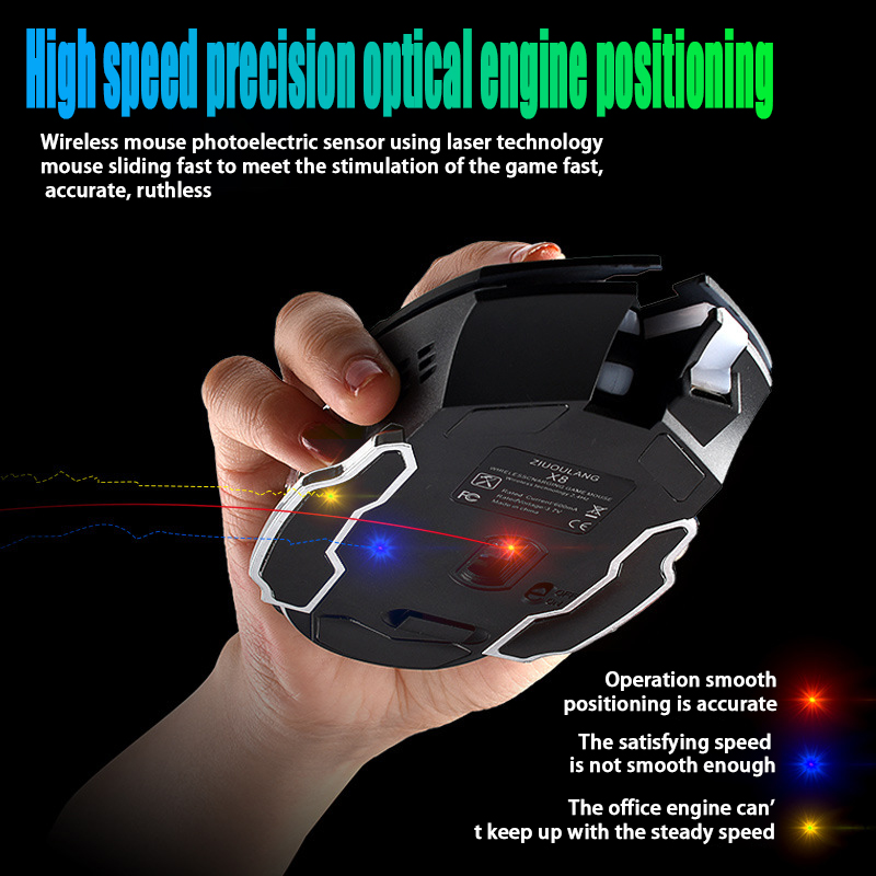 Mouse Wireless Wolf X8 gratuit - Pc Gaming Gta 6 recensione e prezzo